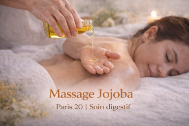 Massage à l'huile de Jojoba à Paris Image