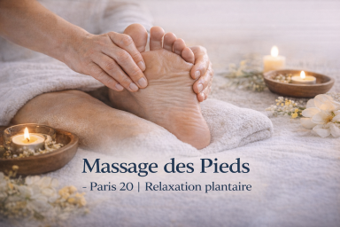 Massage relaxant des pieds à Paris Image